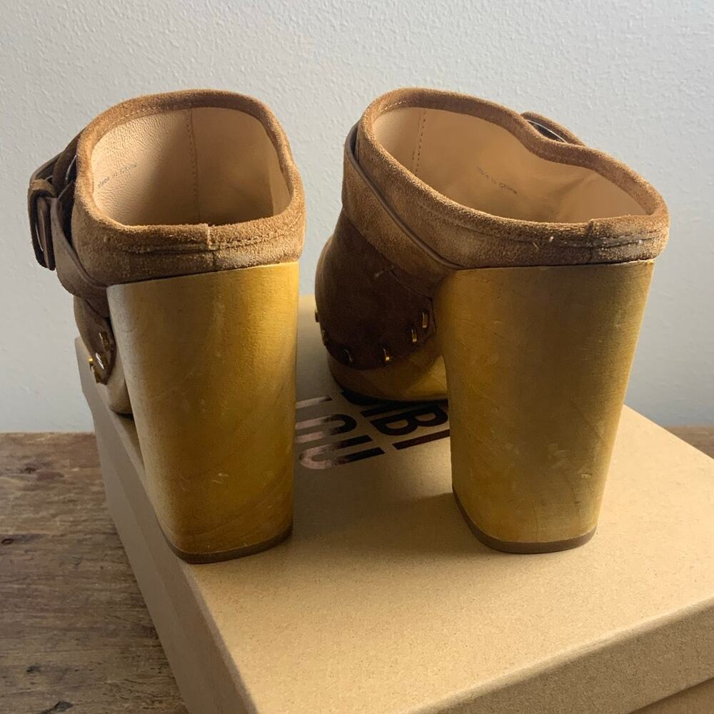 Veronica Beard Suede‎ Slip on Clogs size 7 - Picture 4 of 8